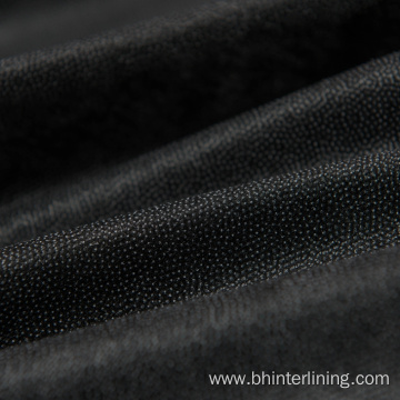 Polyester paste dot non woven fusible garment interlining